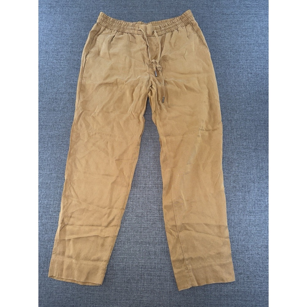 Banana Republic Women's Pull On Pants XS Brown‎ Tapered Drawstring Casual
